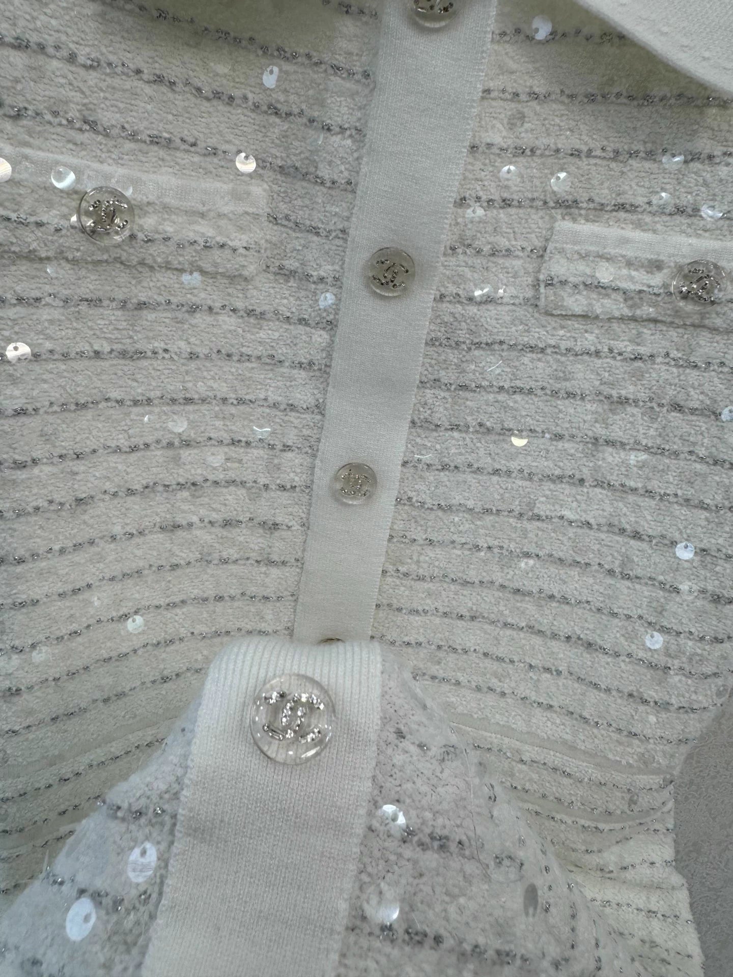 Sequined Knit Dress