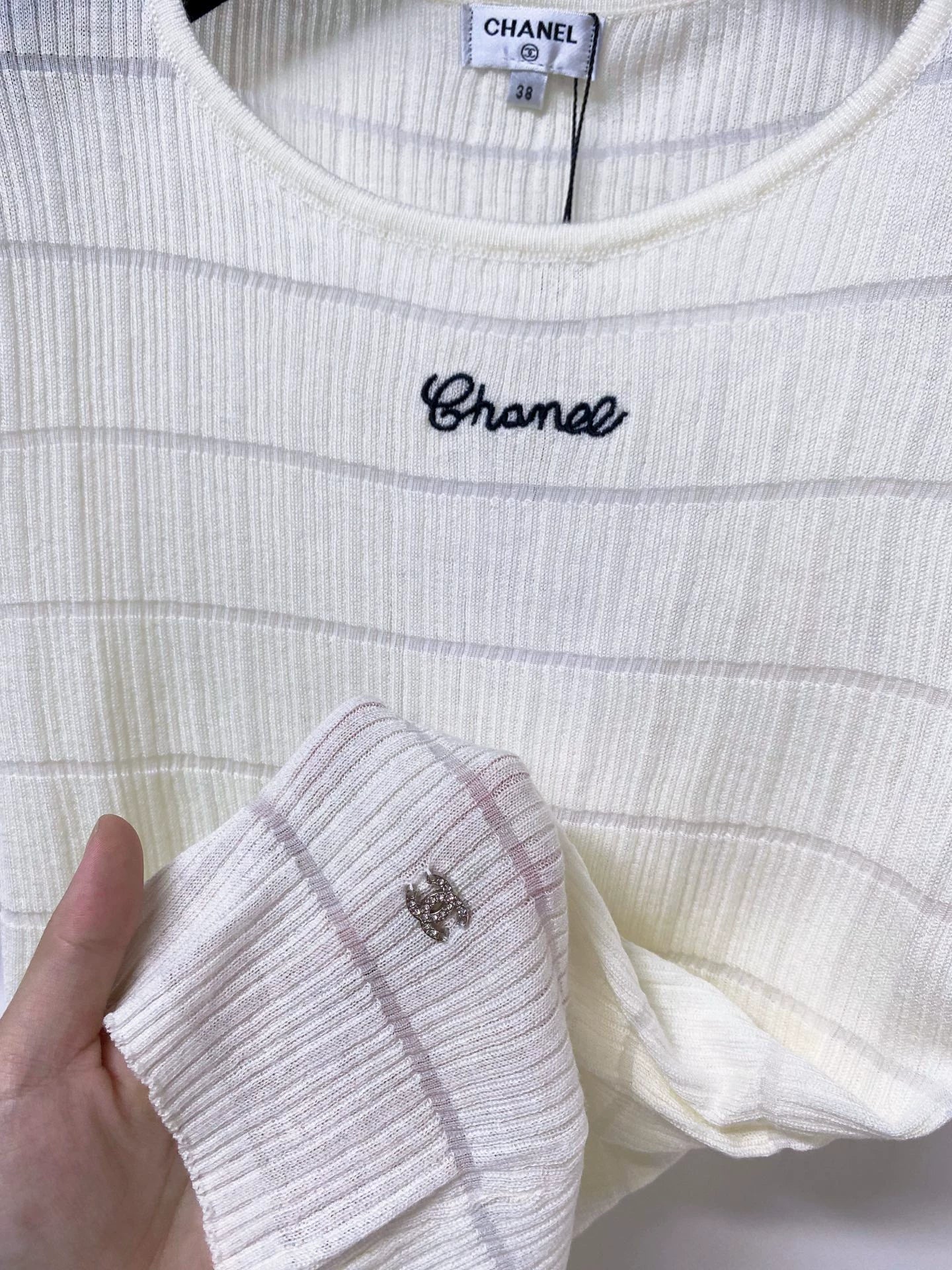 26ss T-shirt with chest logo