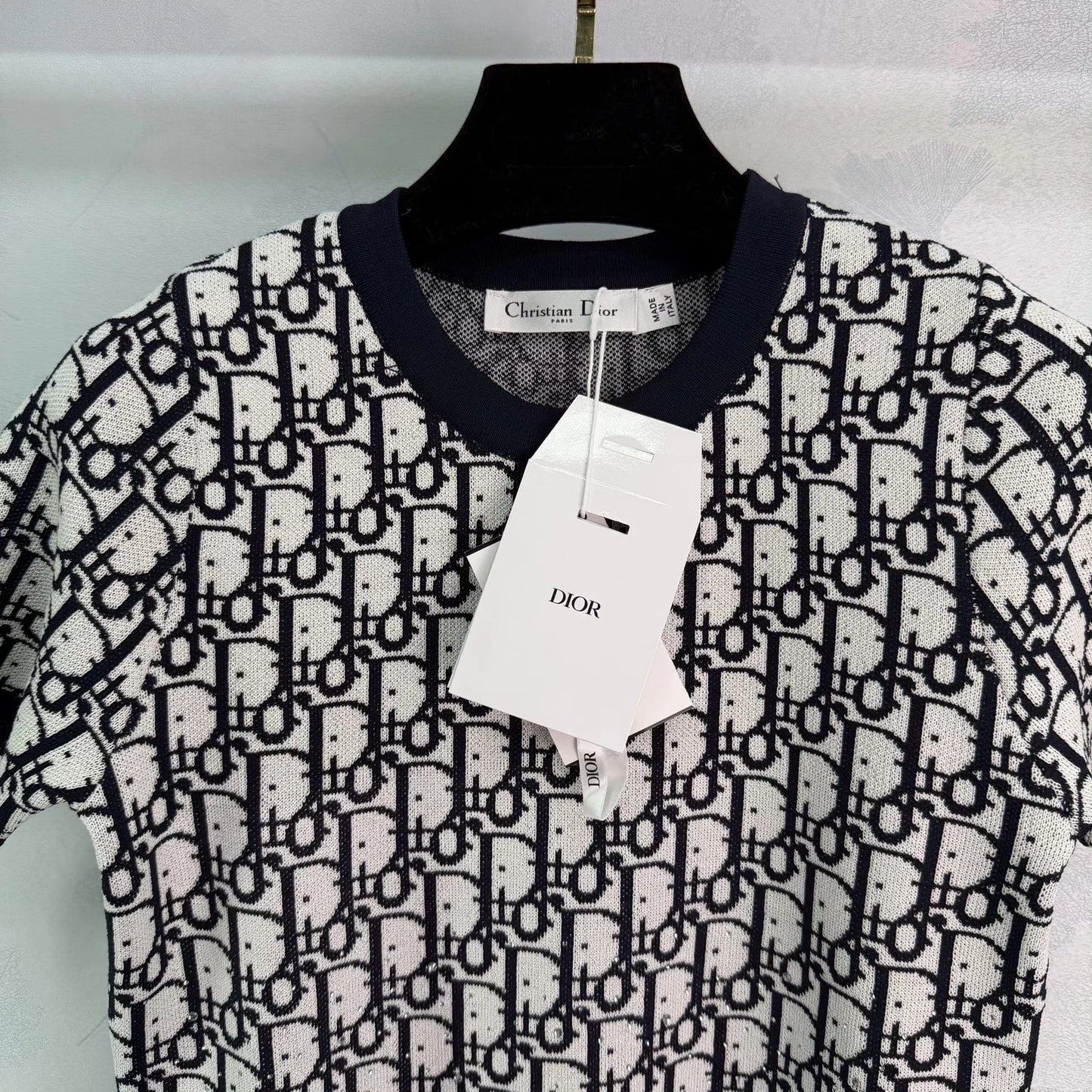 Knitted Short-Sleeve T-Shirt