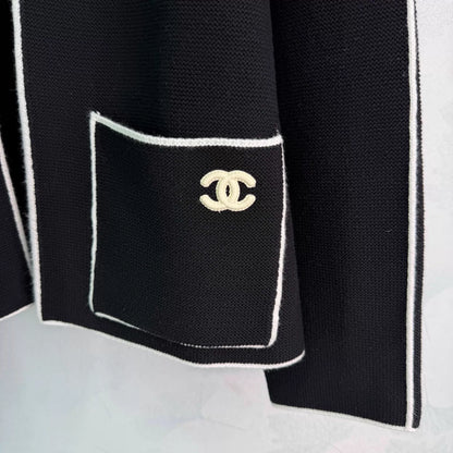 26ss Monogram-Pocket Knitted Cardigan