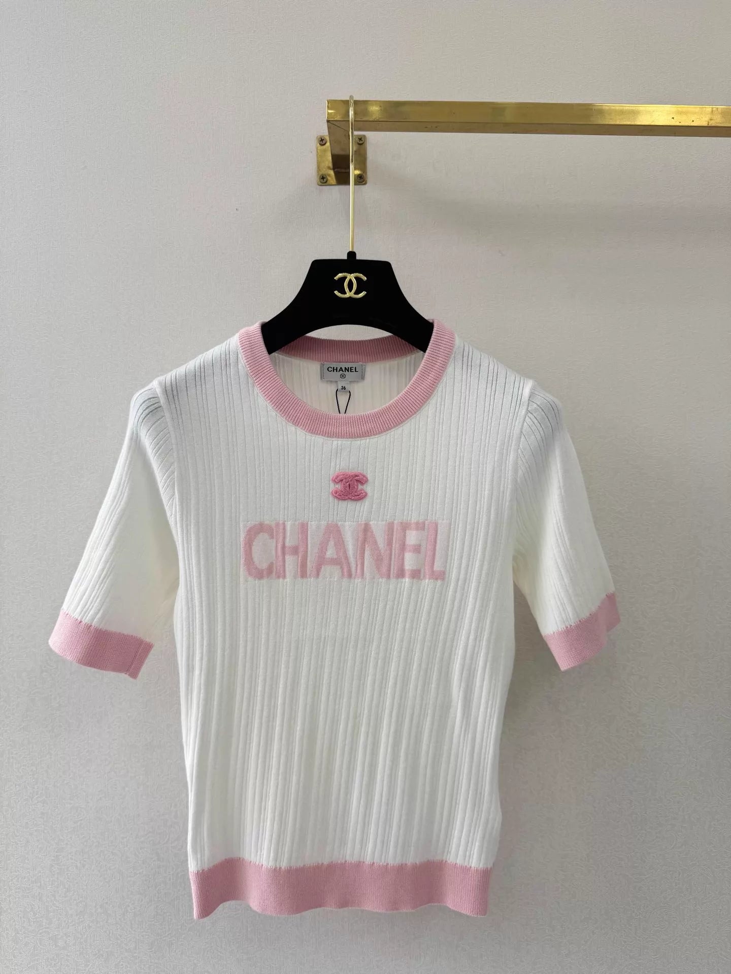 26ss Knitted Short-Sleeve T-Shirt