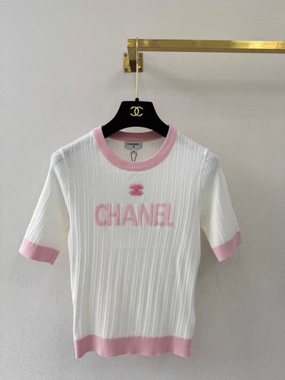 26ss Knitted Short-Sleeve T-Shirt