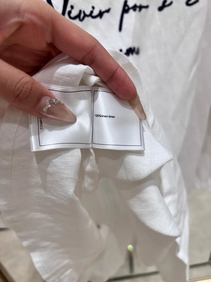 26ss Embroidered Shirt