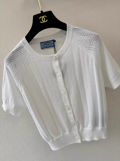 26ss Knitted T-shirt