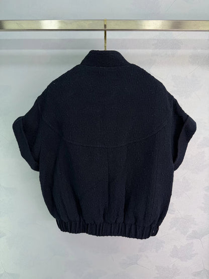 Short-sleeved cardigan