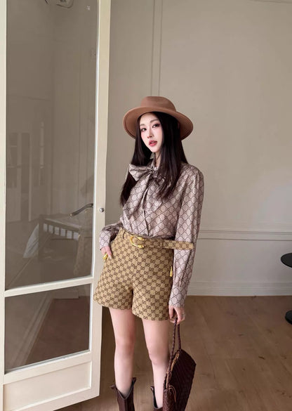 26ss Jacquard shorts