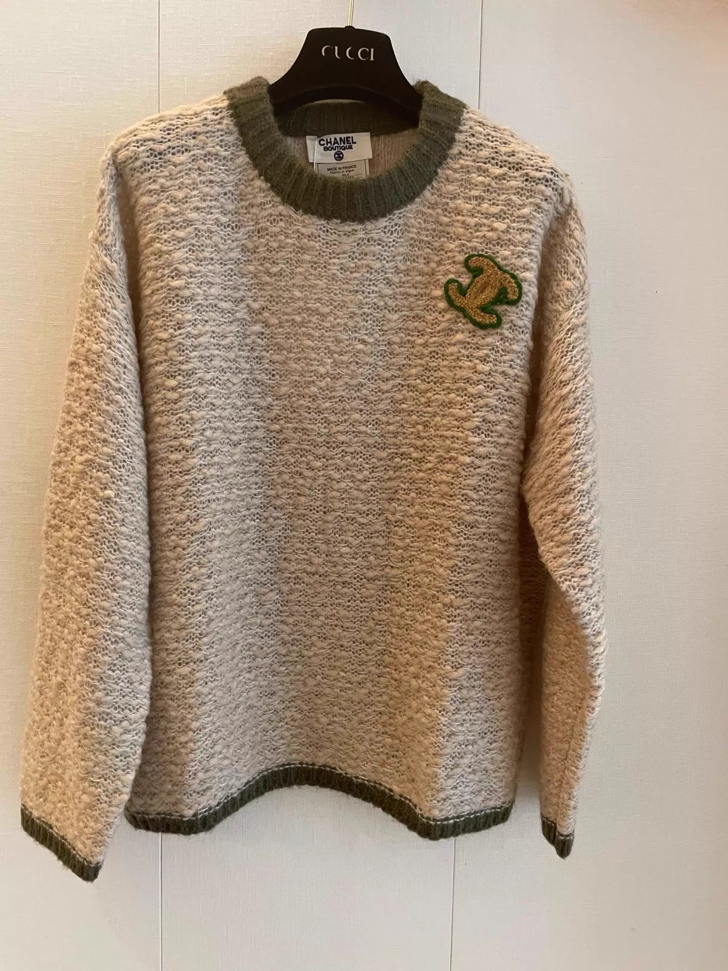 Color-blocked sweater