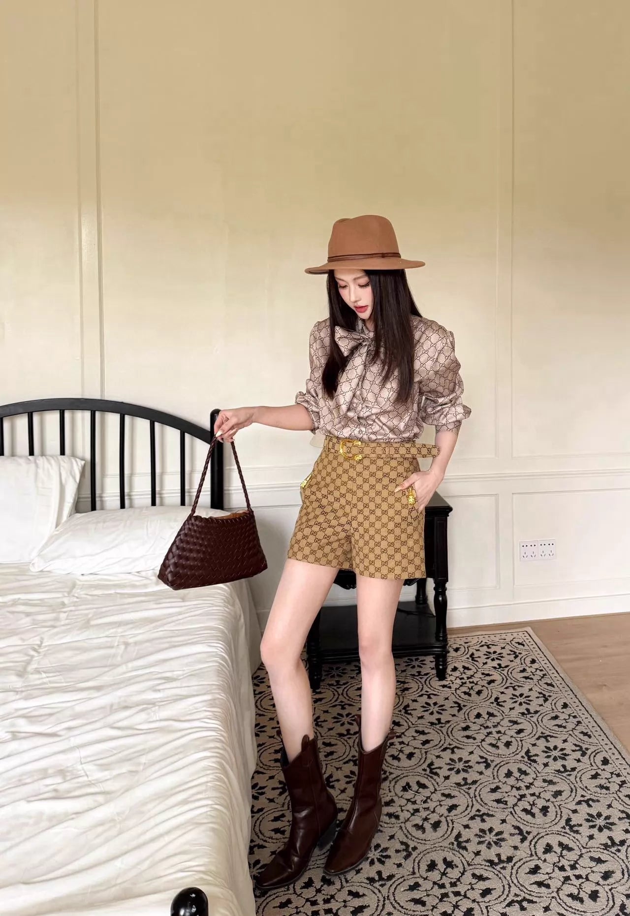 26ss Jacquard shorts