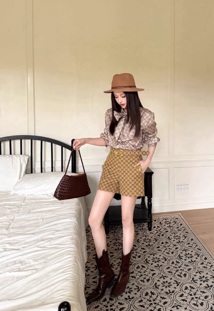26ss Jacquard shorts