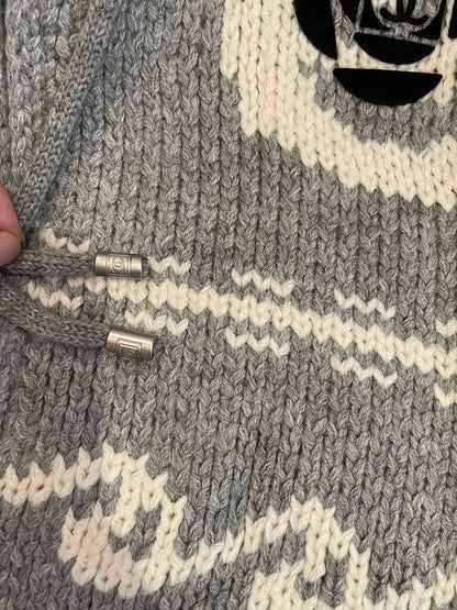 Hooded Zip-Up Sweater