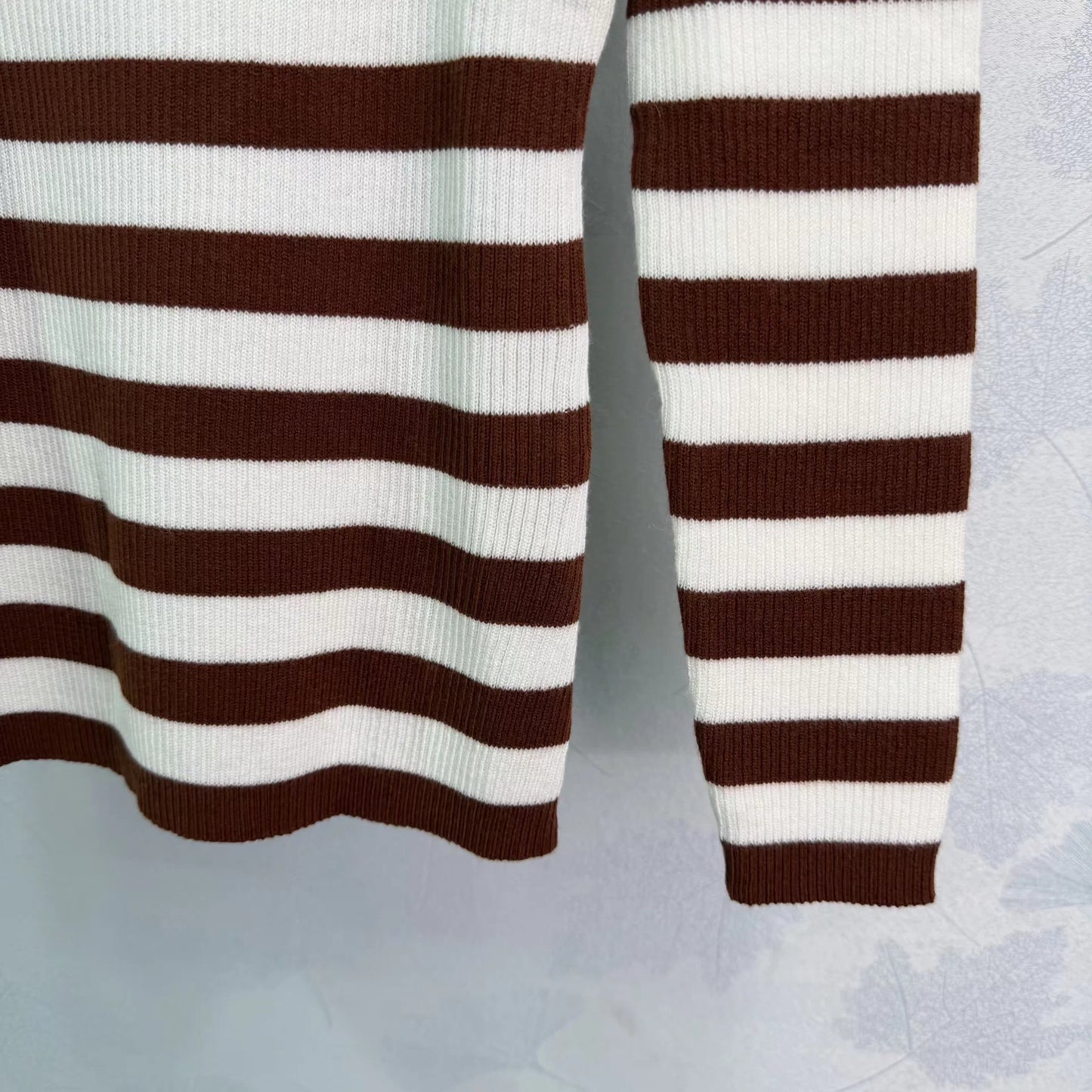 Striped Knit Sweater
