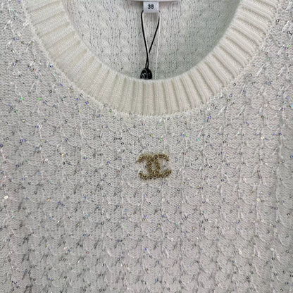 Knitted Sleeveless Vest