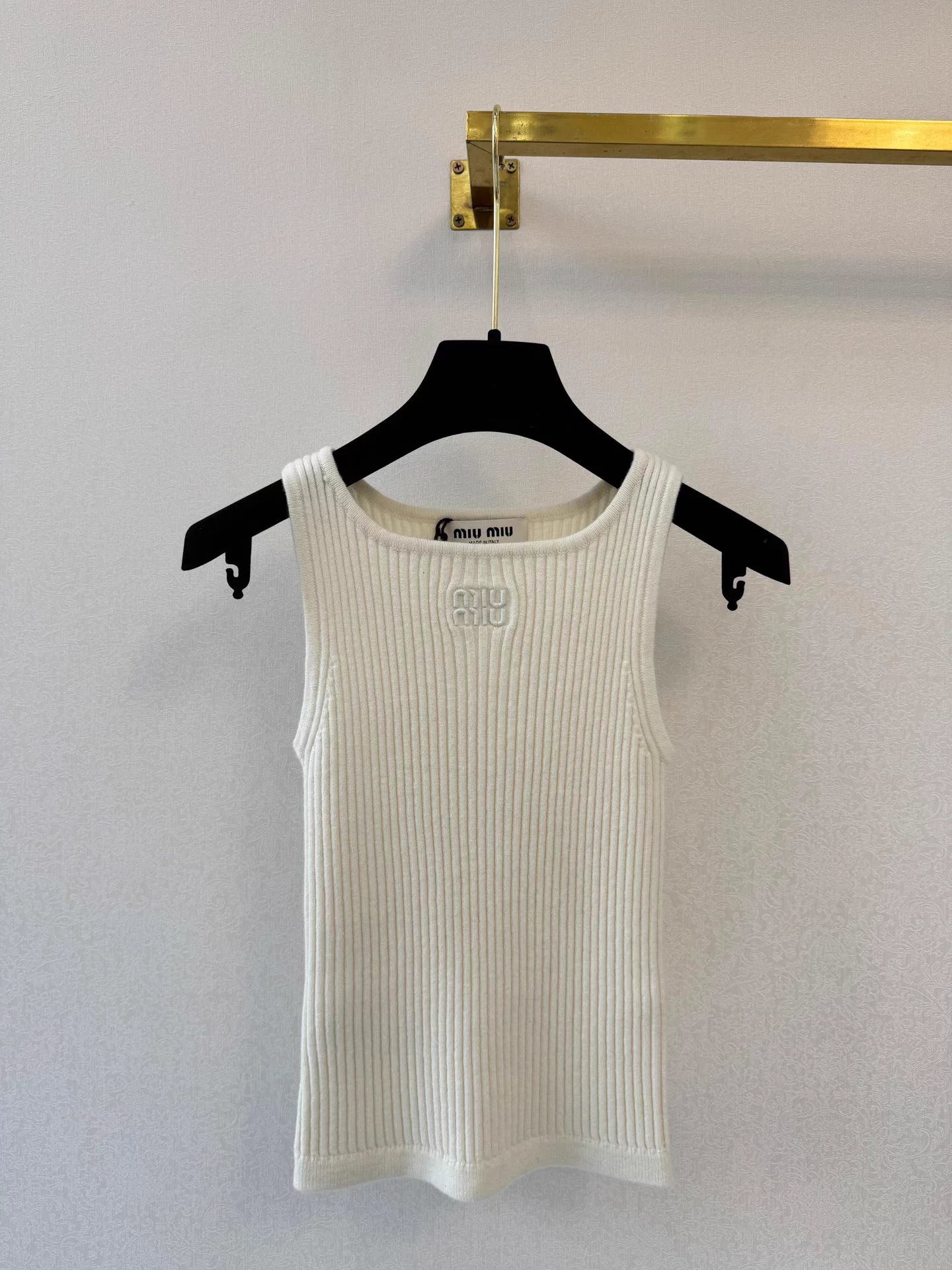 White Knitted Vest