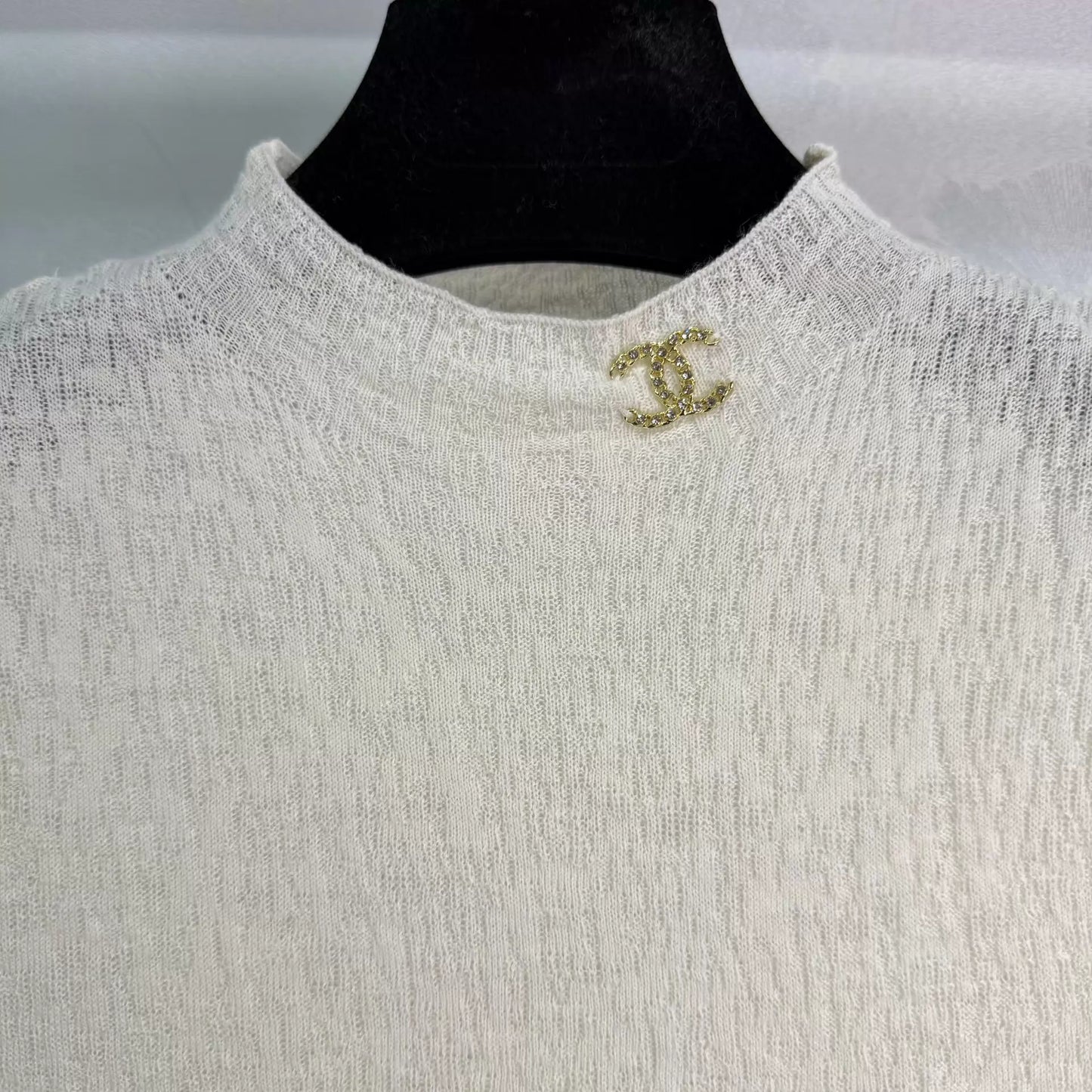 26ss Textured Knit T-Shirt
