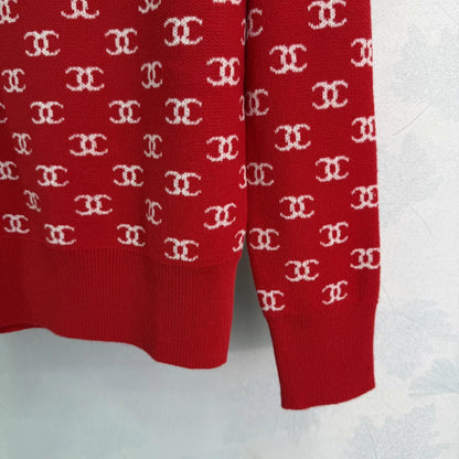 Monogram Knit Sweater
