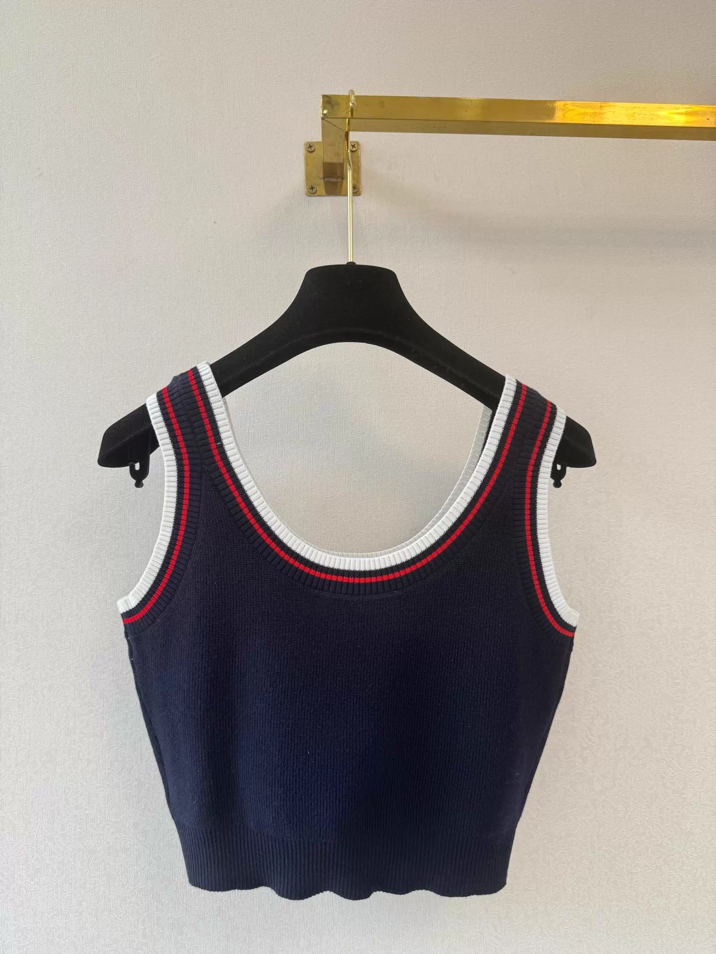26ss Knitted Sleeveless Vest