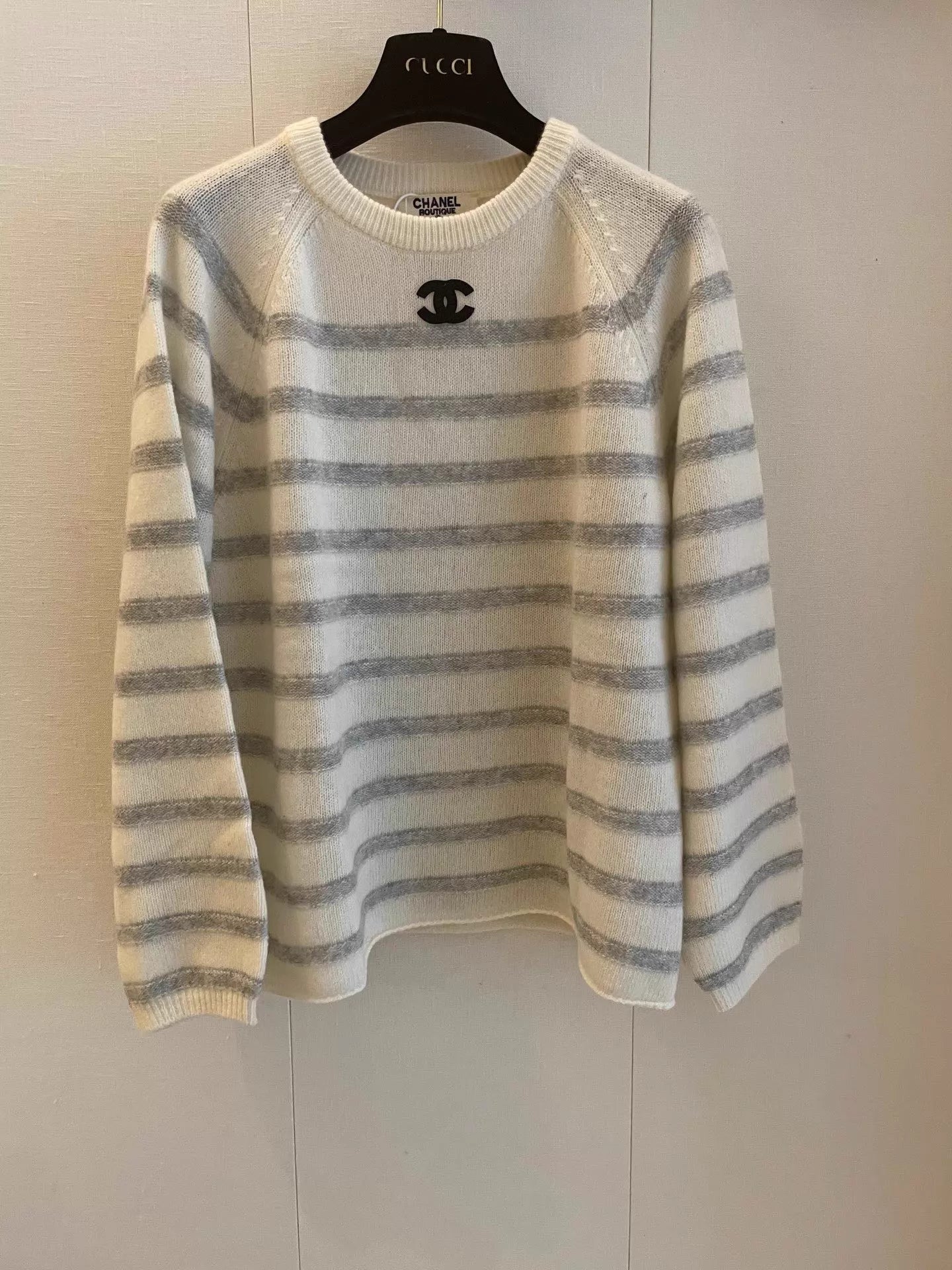 Striped Knit Sweater