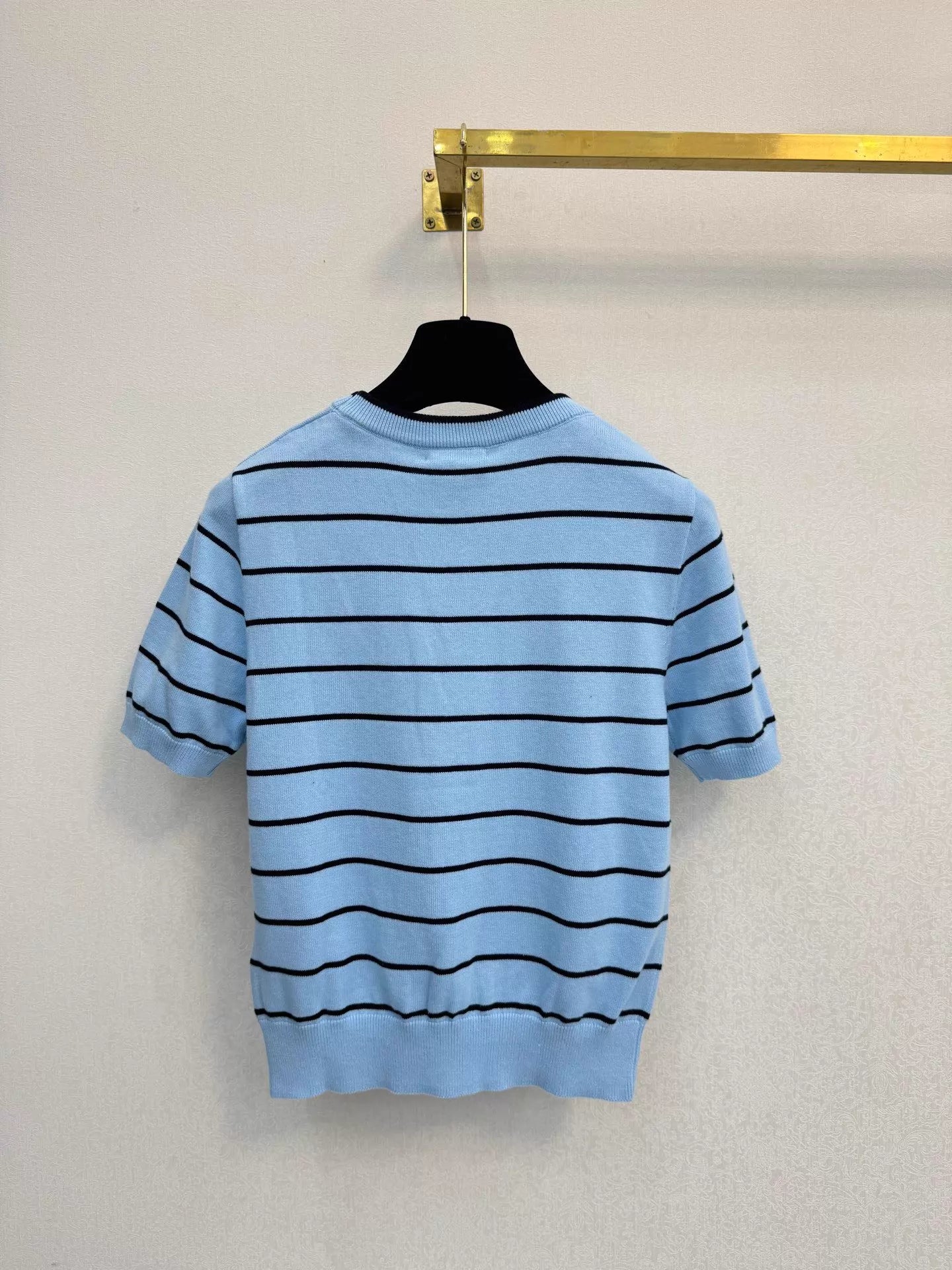 26ss Striped Knit T-shirt