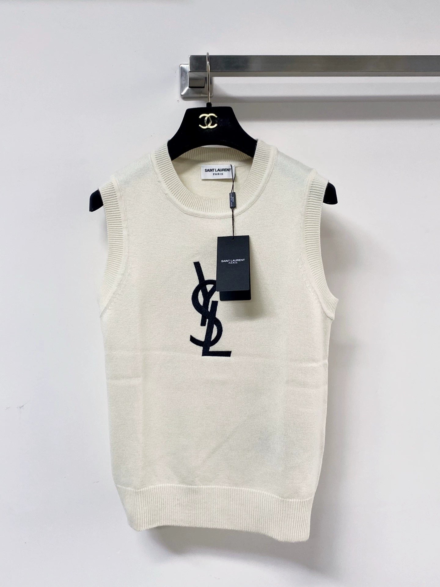 26ss Logo Knitted Vest