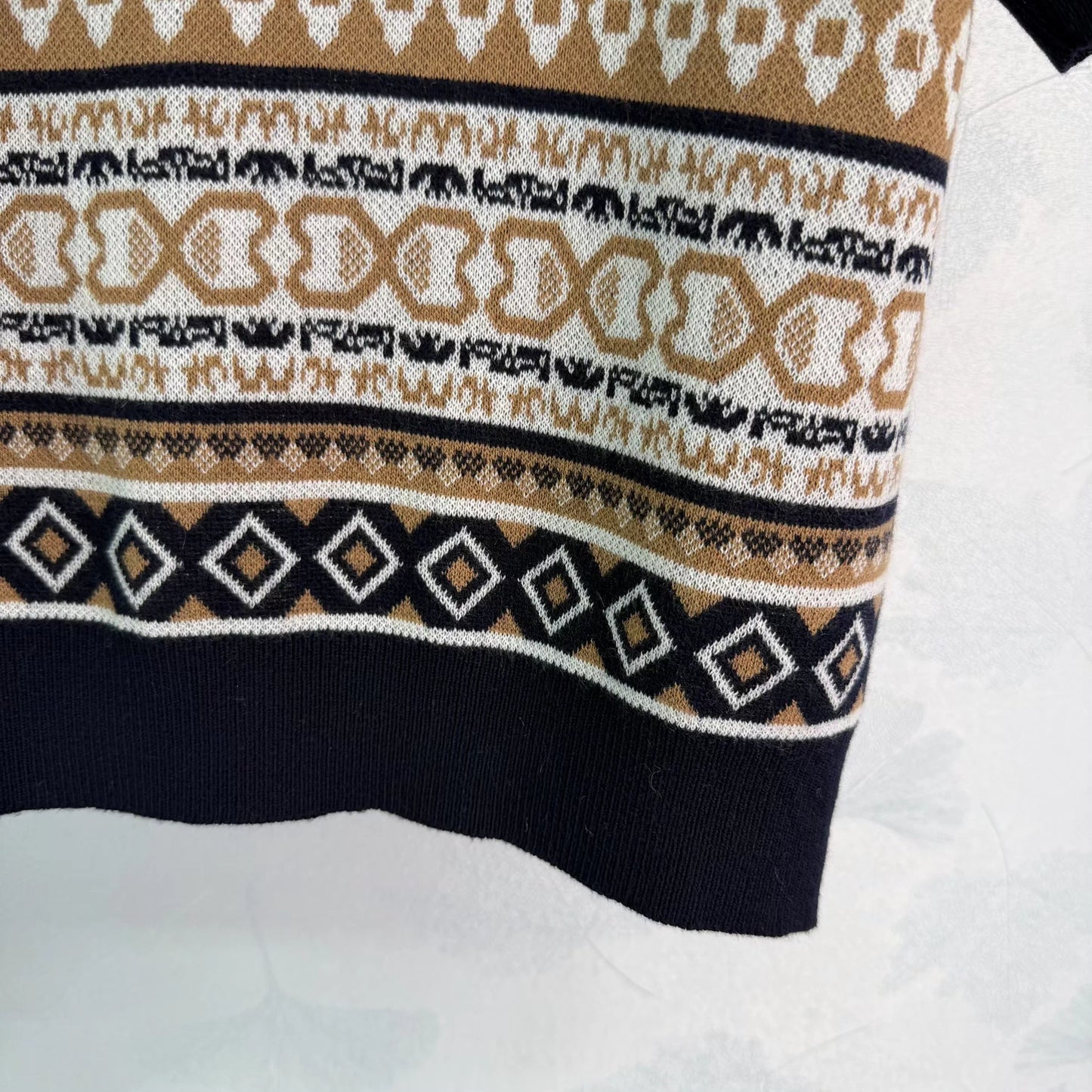 Knitted Short-Sleeve T-Shirt