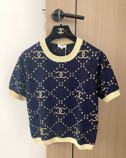 Logo Knit T-shirt