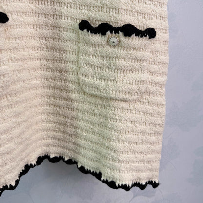 Knitted sleeveless dress