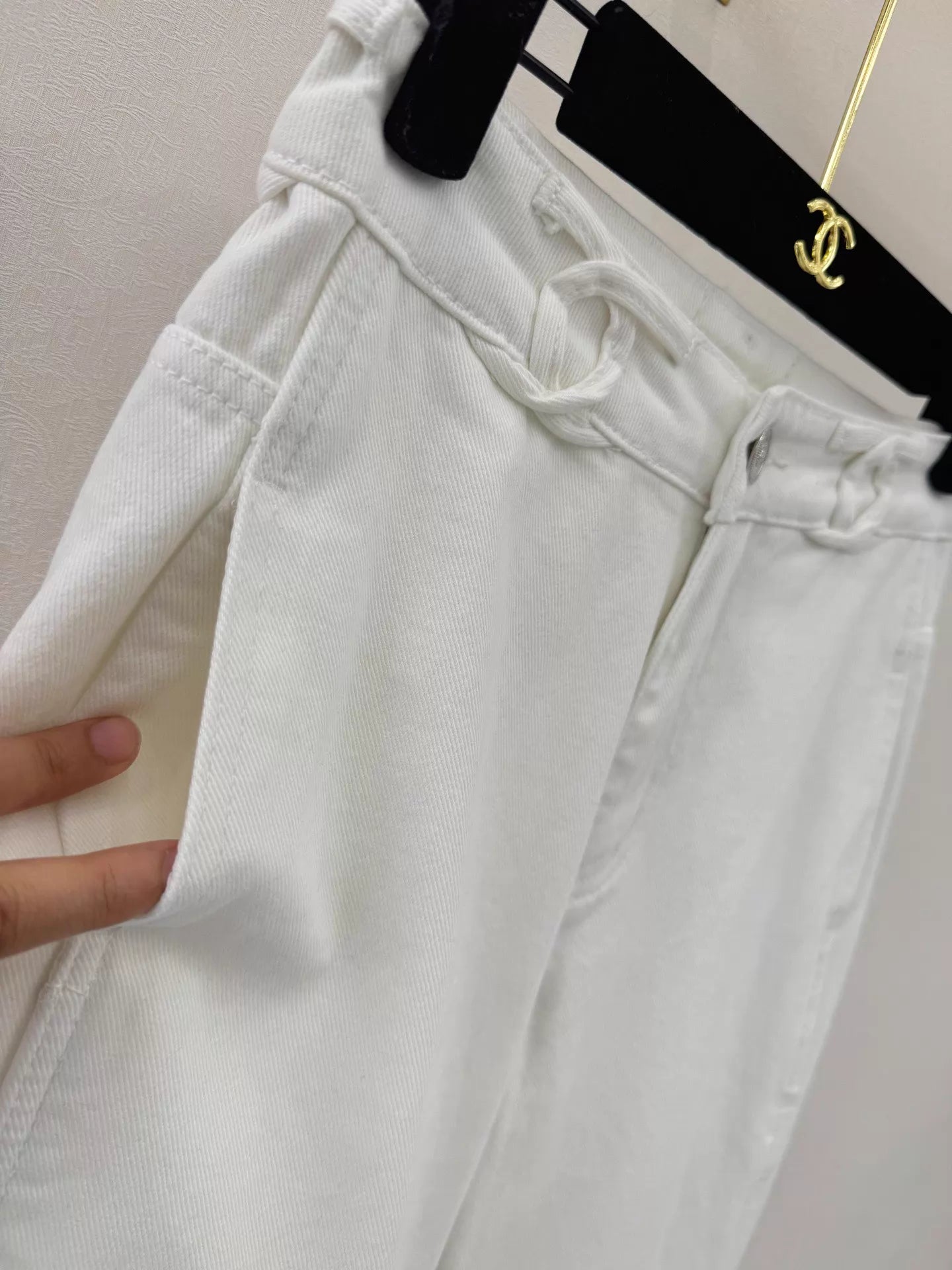26ss High-waisted straight-leg jeans
