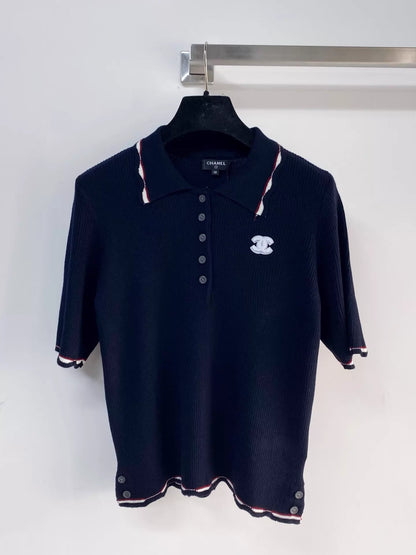 26ss Collared Logo T-shirt