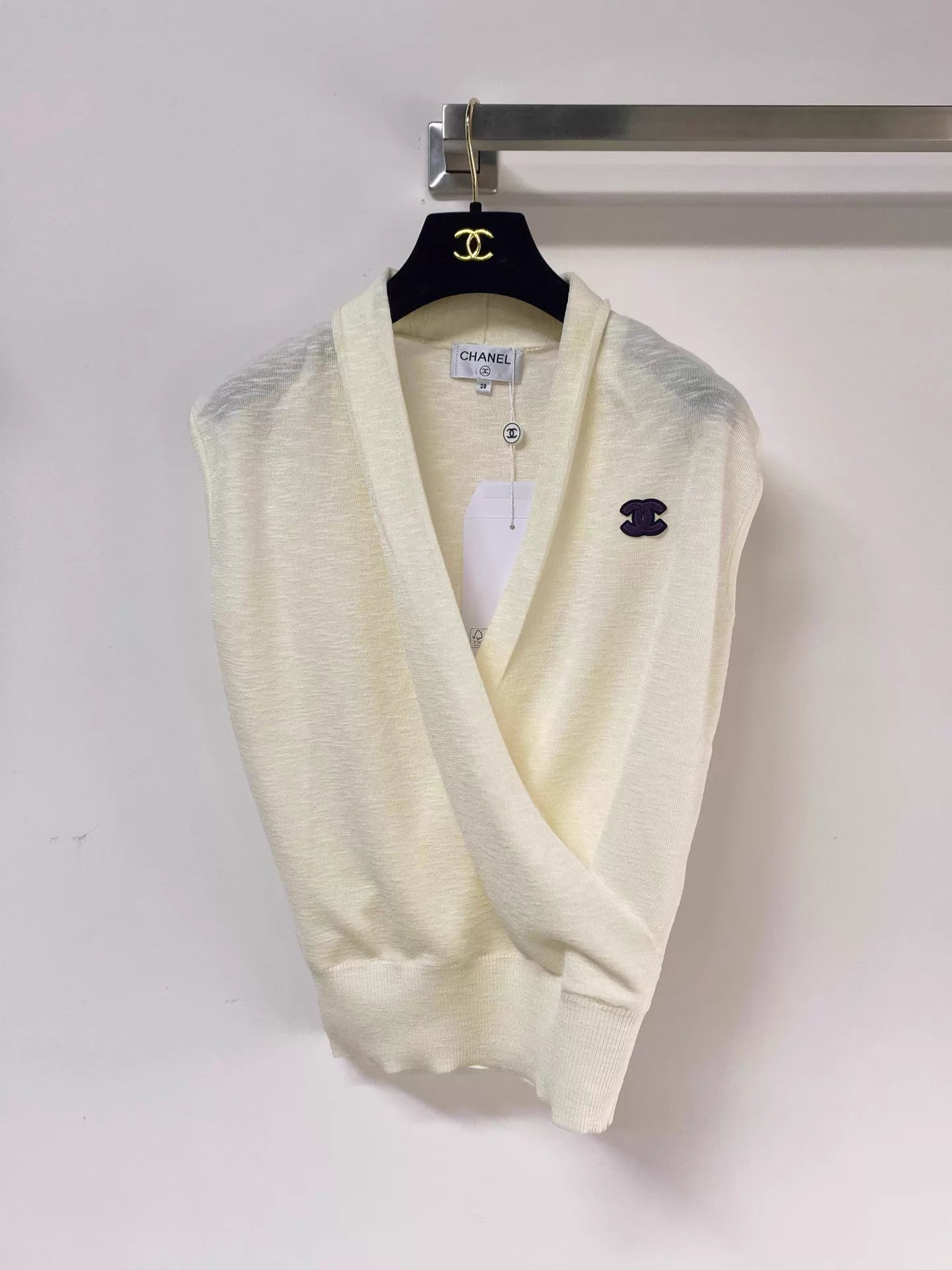 26ss Knitted vest