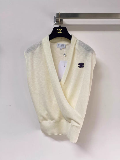 26ss Knitted vest
