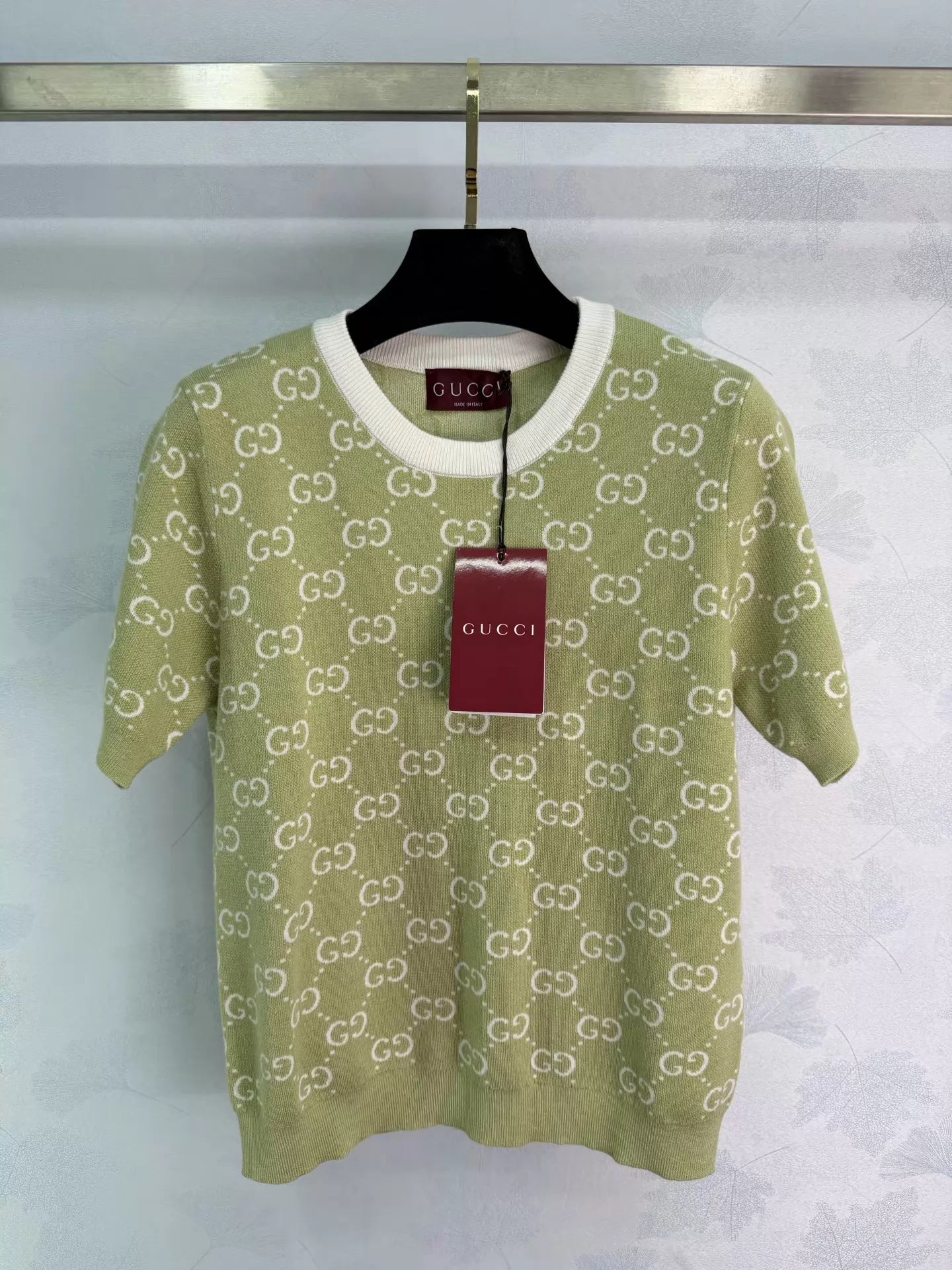 26ss Jacquard Knit T-shirt