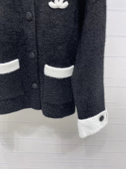 Mink Cashmere Cardigan