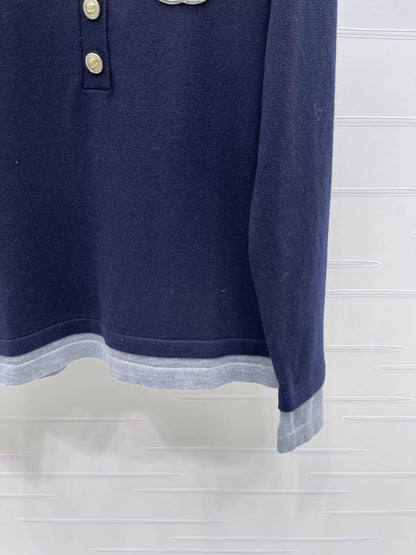 Faux Two-Piece Top