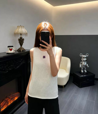 26ss Logo Knit Vest
