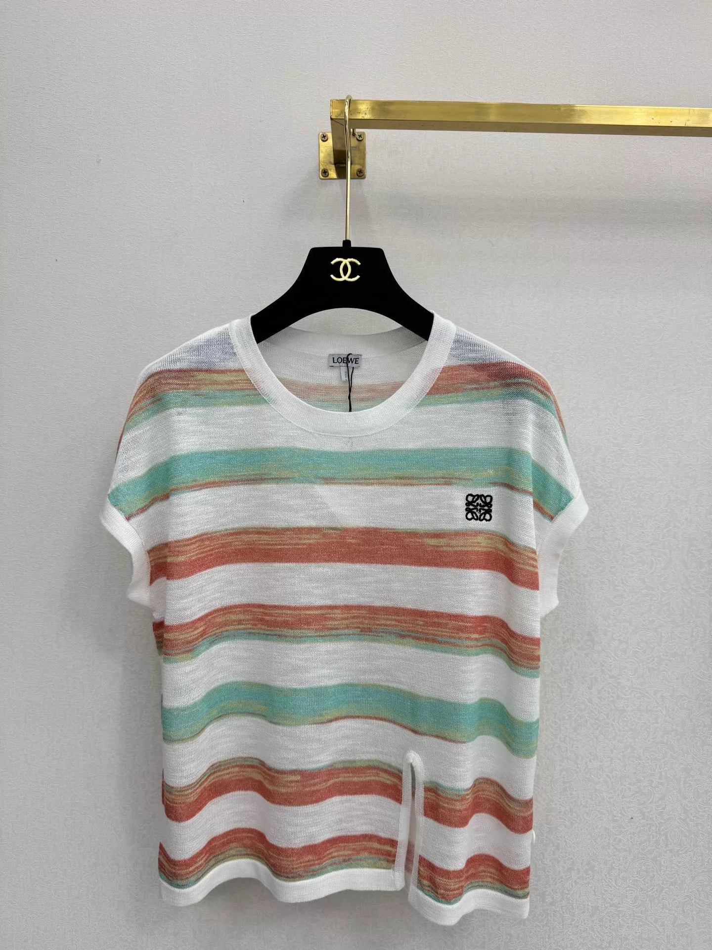 26ss Striped Knit T-shirt