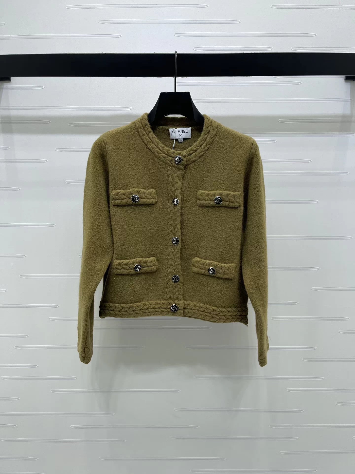 3D Cable Knit Cardigan
