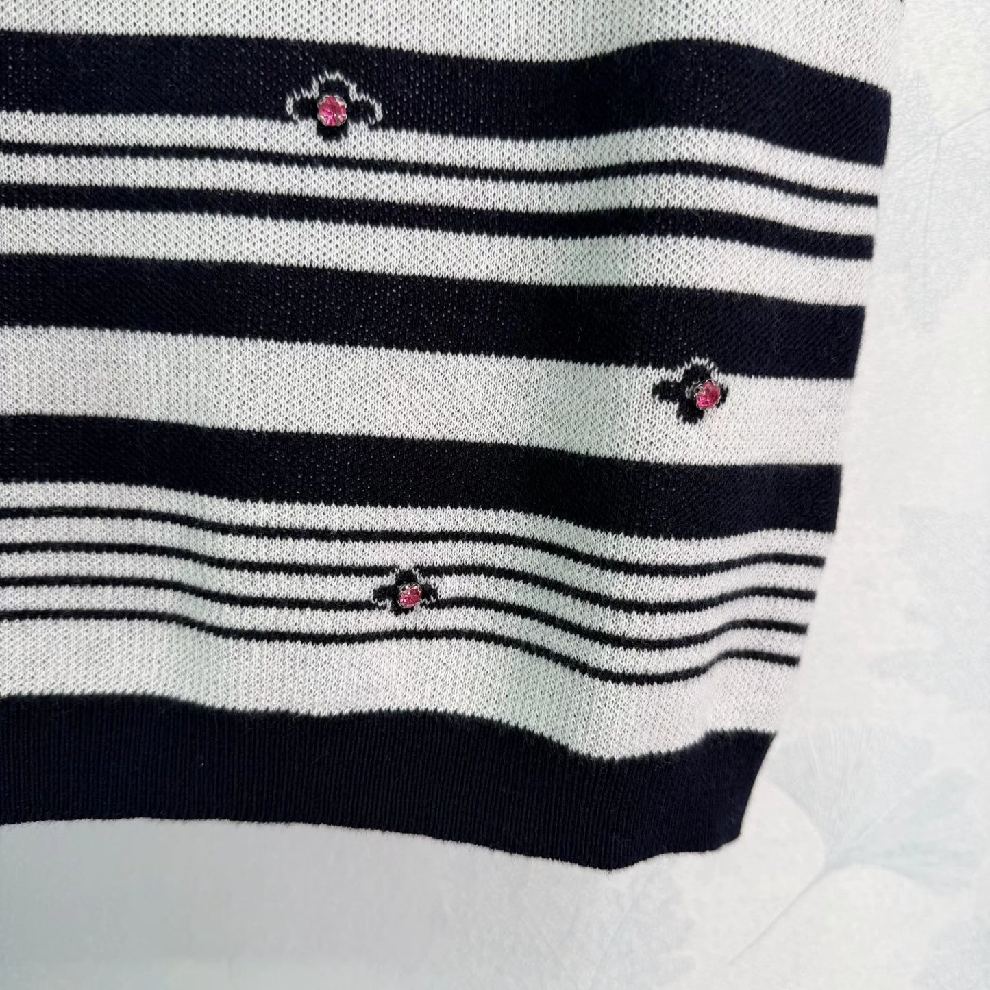 Striped Knit Vest