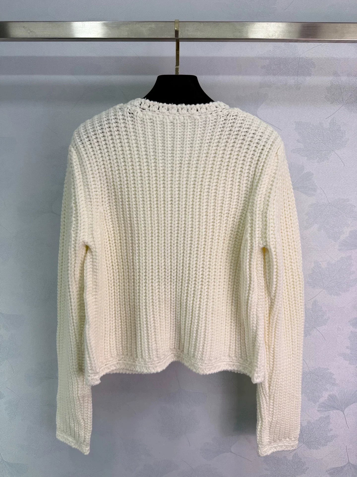 round neck cardigan