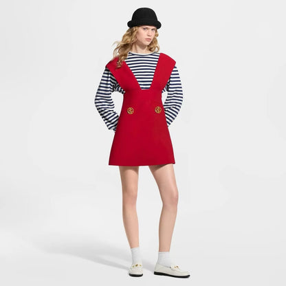26ss Striped long-sleeved shirt
