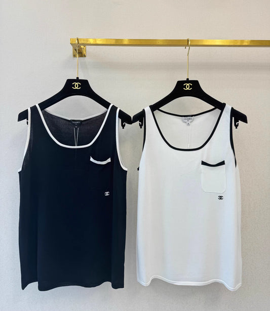 Color-blocked camisole top