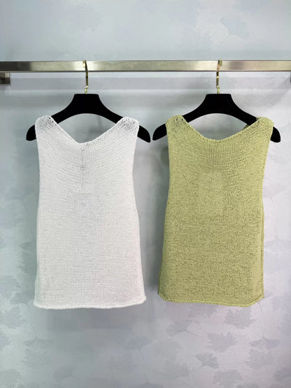 26ss Logo Knit Vest
