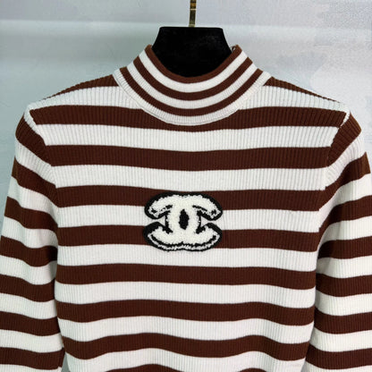 Striped Knit Sweater
