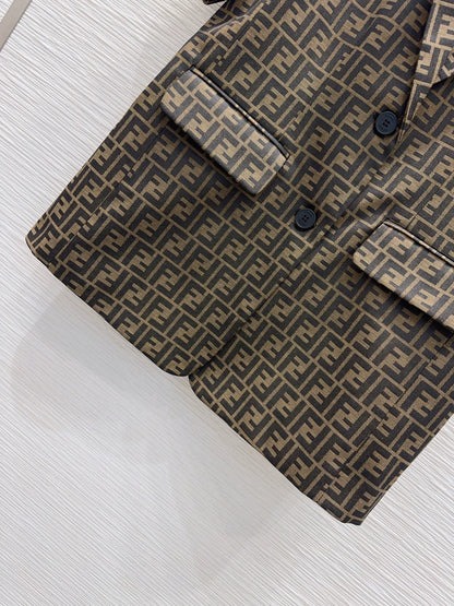 Fendi/26SS New Short-Sleeve Blazer