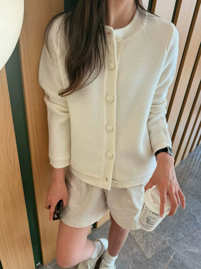 New wool cardigan