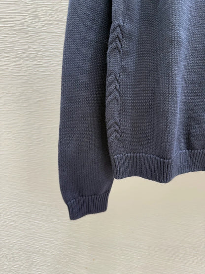 25fw knitted cardigan