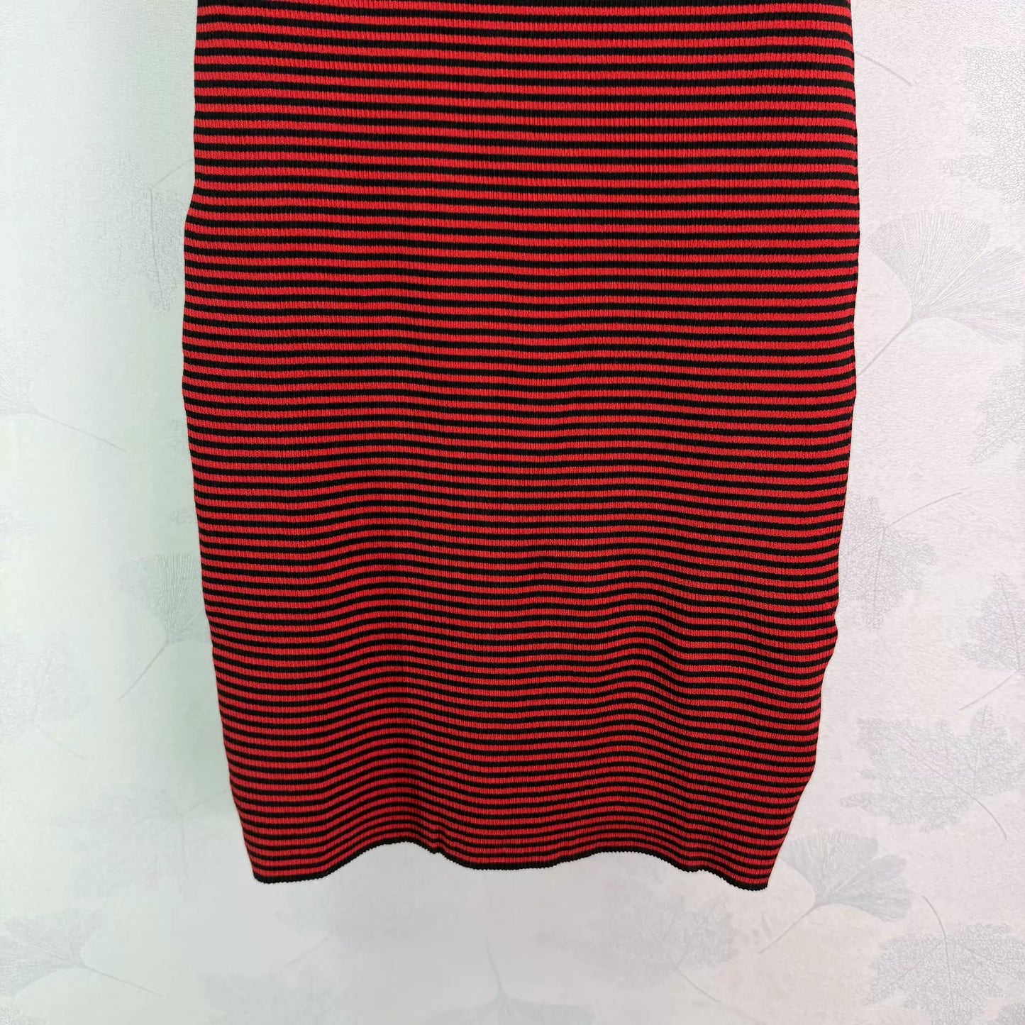 Striped Knit Vest Dress