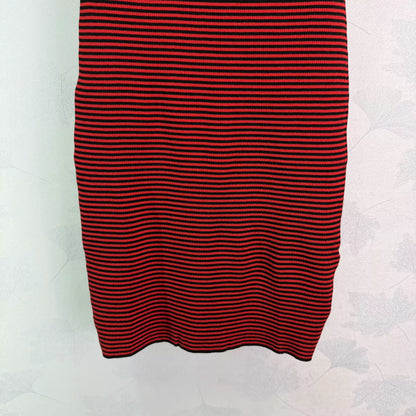 Striped Knit Vest Dress