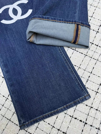 26ss Large logo jeans