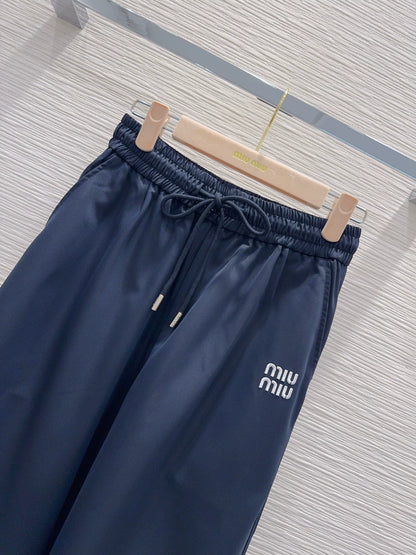 MiuMiu/26FW New Wide-Leg Work Pants
