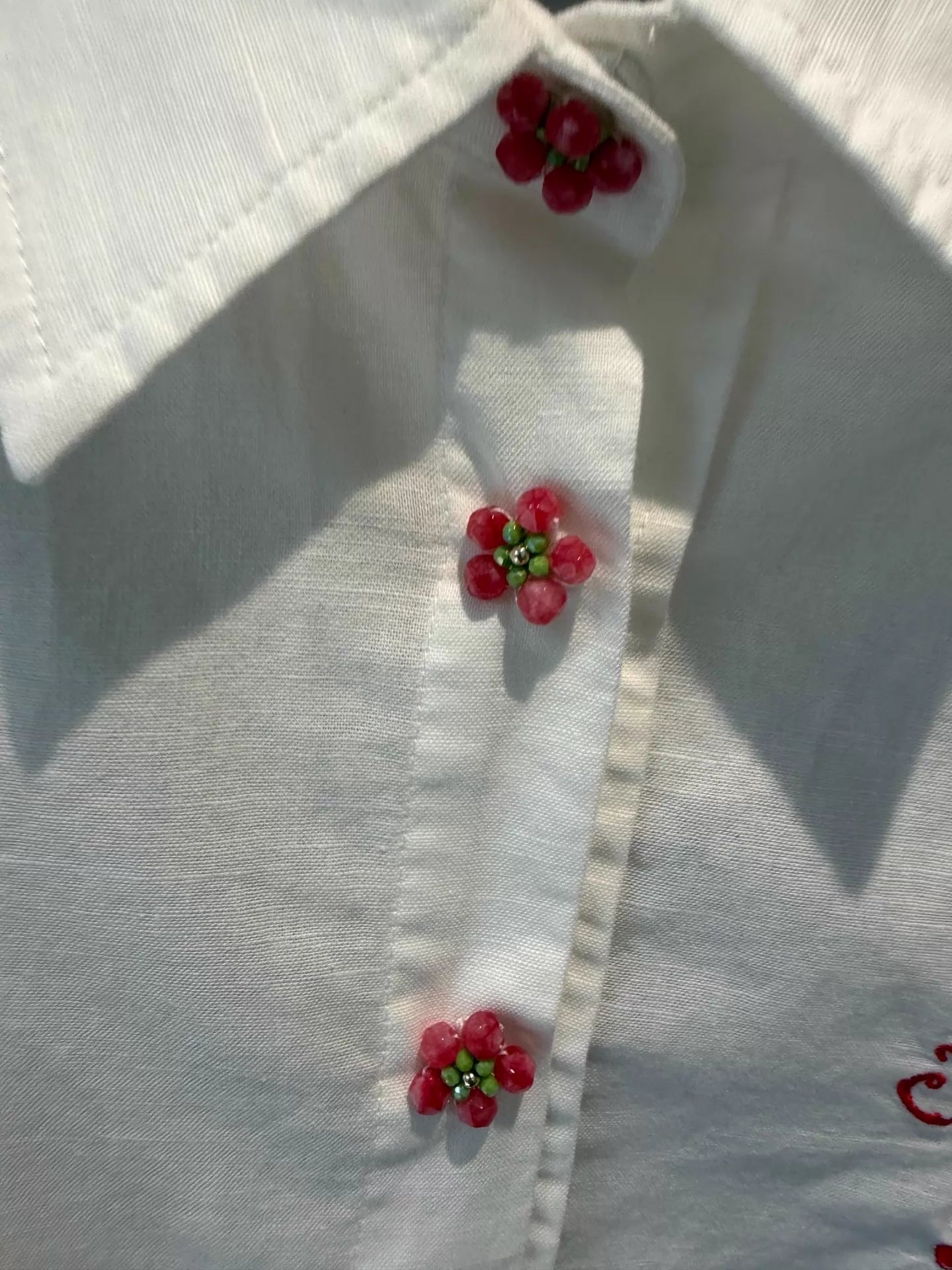 26ss Embroidered shirt